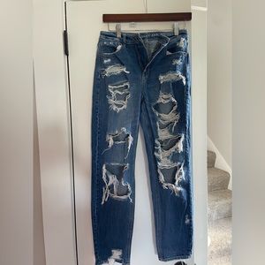 American Eagle ripped denim jeans